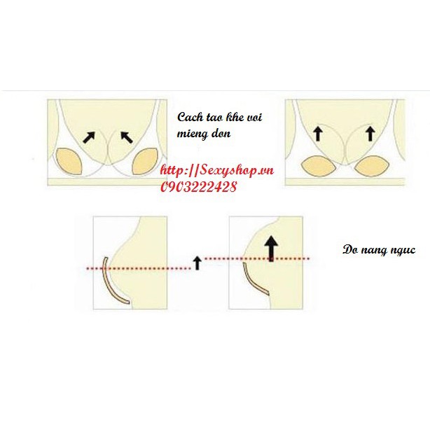 Độn ngực silicon thần thánh Biến chanh thành cam ( 1 cặp) có clip thật | BigBuy360 - bigbuy360.vn