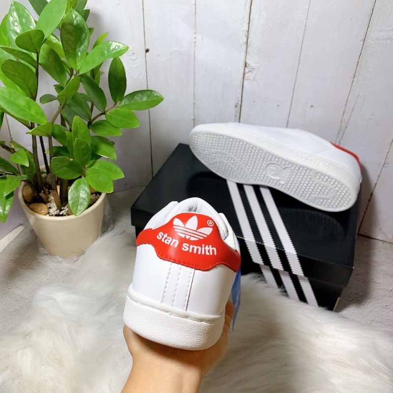 Giày stan smith gót đỏ loại đẹp chuẩn 585