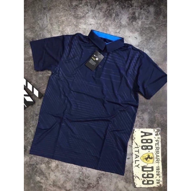 Áo thun nam có cổ thun lạnh thể thao co giãn 4 chiều