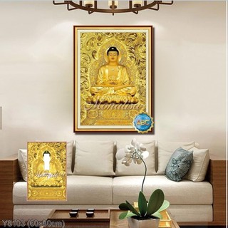 Tranh đính đá Phật A di đà (Y8103) 💥 kích thước 60*90 cm 📌