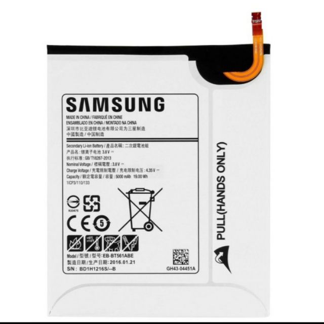 Pin Samsung Galaxy TAB T560/T561/T565/TAB E 9.6/EB-BT561ABE/T561Y bảo hành 6 tháng