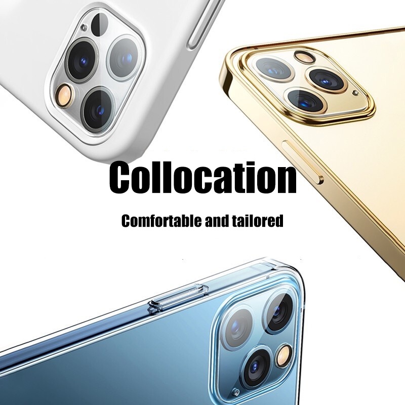 Set 4 Kính Cường Lực Bảo Vệ Camera Sau Cho iPhone 14 14 Plus Pro Max