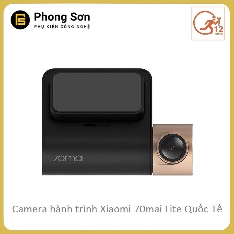 Camera hành trình Xiaomi 70mai Pro Lite Midrive D08 - Phiên Bản Quốc Tế (Bảo Hành 12 Tháng )