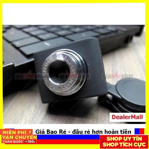 Webcam máy tính W79 học online Kèm Mic 12Mp + 4 led