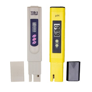 Combo Máy Đo Chất Lượng Nước Cầm Tay Độ Chính Xác Cao TDS và Bút đo Ph loại 1