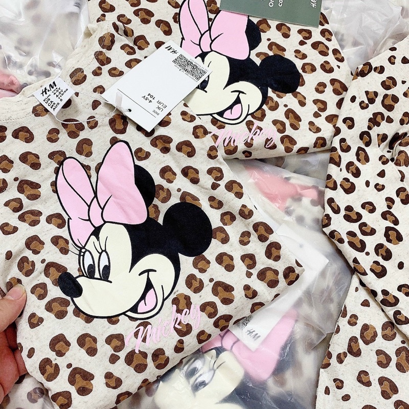 BG673- Set Váy Micky Báo Kèm Quần Legging