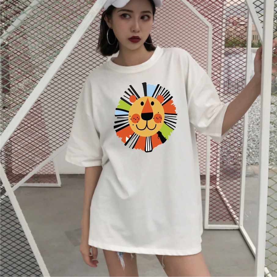 Áo Unisex Mặt Sư Tử