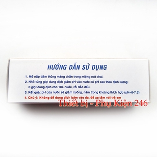 Dung dịch giảm pH cho hồ cá thủy sinh