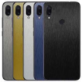 Skin màu dán mặt lưng Xiaomi Redmi Note 7 / note 7 Pro nhám ánh kim tuyến