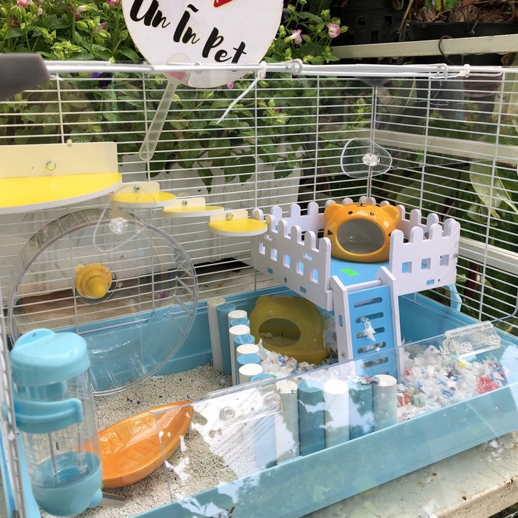 Nhà ngủ sứ hamster, HỔ NHỎ siêu mát, dễ thương