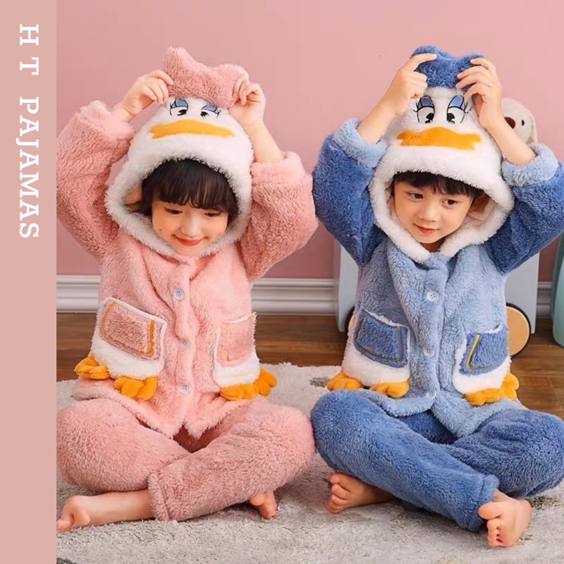 Order_Đồ Ngủ Bông Couple Dễ Thương Dành Cho Bé