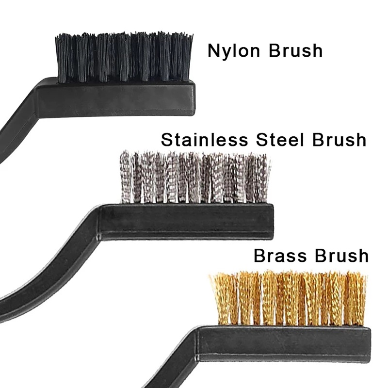 Bộ Dụng Cụ Vệ Sinh Máy In 3D Mk8 Bằng Đồng / Nylon / Thép 12cm