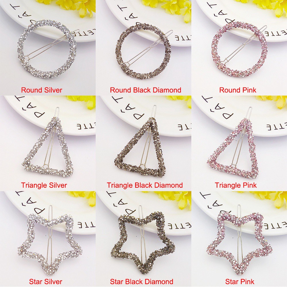 Kẹp Tóc Hình Ngôi Sao Lấp Lánh Thời Trang Cho Nữ