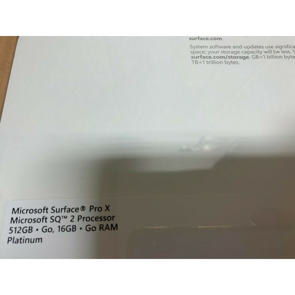 Brand New Microsoft Surface Pro X SQ2 - 16GB Go RAM 512GB SSD Platinum | BigBuy360 - bigbuy360.vn