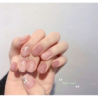 Nailbox - Móng úp thiết kế - thạch hồng mix nhẹ nhàng ngày Tết