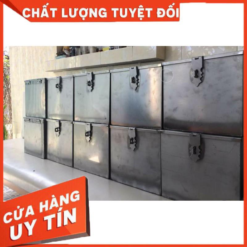 Thùng Đồ Inox Cho Xe Ba Gác