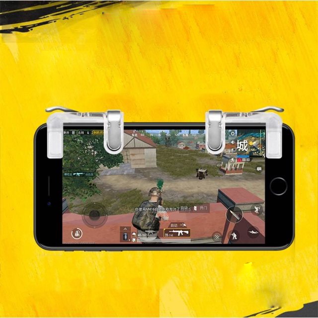 Bộ 2 Nút Bấm Chơi Game Bắn Súng Pubg, Ros Dòng Cải Tiến   Trên Điện Thoại, hỗ trợ các bạn chơi PUBG mobile