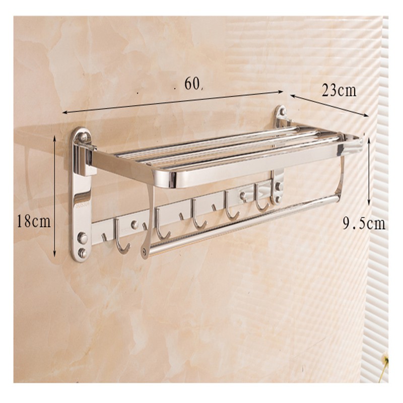 Móc Treo Quần Áo - Giá Để Khăn Dán Tường Nhà Tắm - Chất Liệu Inox 304 Chống Oxi Hoá, Không Gỉ Sét