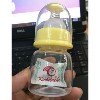Bình sữa kichi cho bé sơ sinh 80ml núm ti mềm (0-3m)