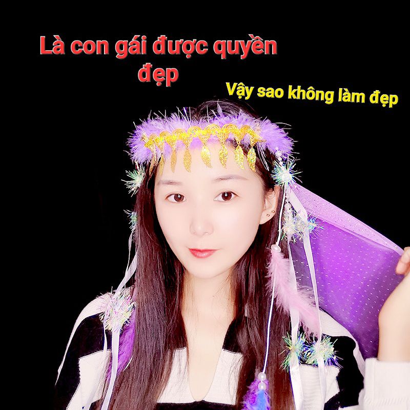 Bờm kết tóc công chúa phong thái Hàm Hương Xinh đẹp