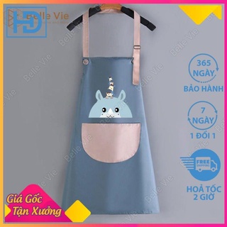 Số 1 Tạp Dề Chống Nước , Tạp Dề Có Túi Đựng, Khăn Lau Tay Chống Bám Bẩn Hiệu Quả