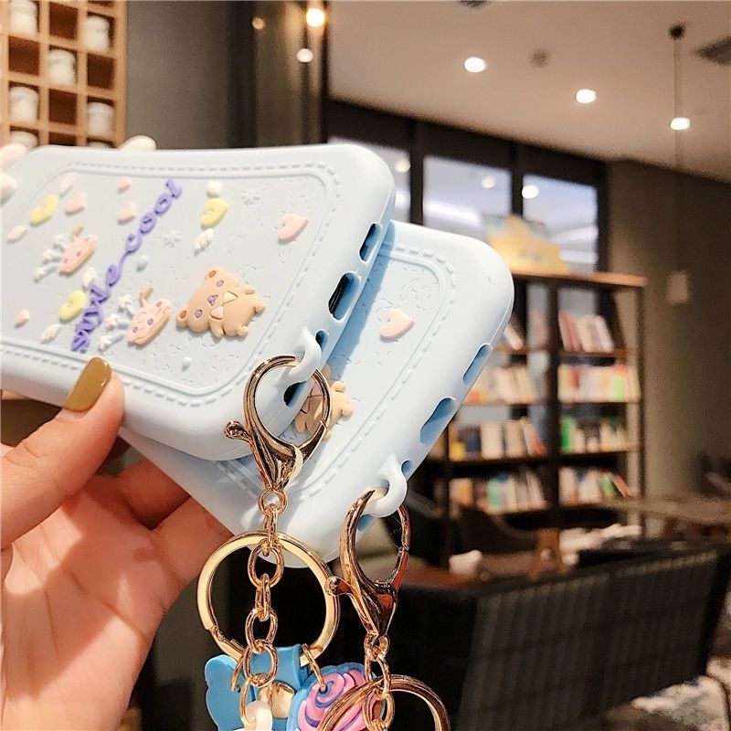 Ốp điện thoại silicon in hình con chó trắng xinh xắn cho Iphone 12promax 11promax 7plus 8 13promax Xs Xr