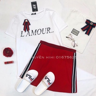 Set đỏ hót hít