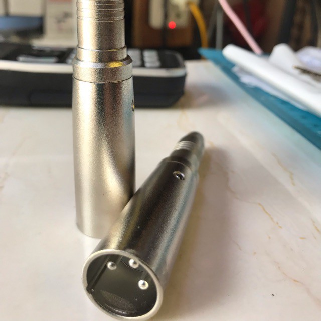 Đầu chuyển jack 6ly ra đầu Cannon XLR Đực