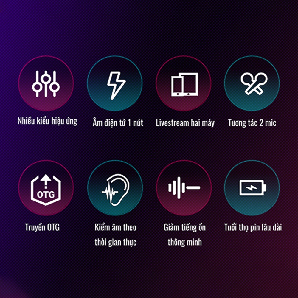 Mic Thu Âm Livestream Hát Karaoke Trên Điện Thoại Takstar PH 200 Chính Hãng Cao Cấp Bảo Hành 1 Năm