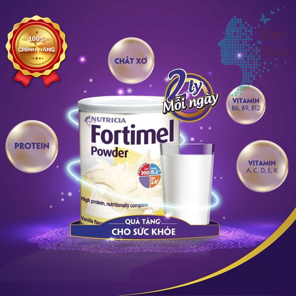[ 1 Lon] Sữa Bột Fortimel Vị Vani 335g - Dành Cho Người Bệnh Ung Thư, Bệnh Nhân Sau Phẫu Thuật