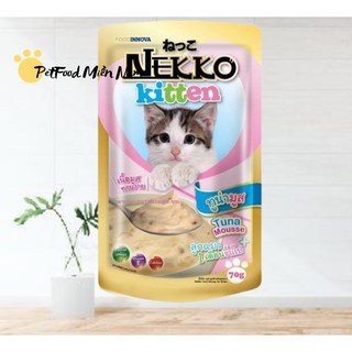 Pate cho mèo Nekko 70g đủ vị