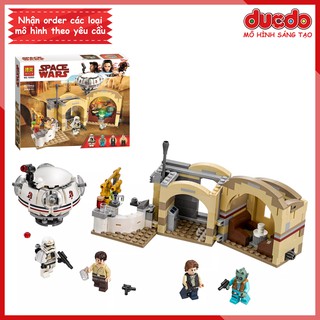 BLA 10905 Lắp ghép Chiến tranh giữa các vì sao Mos Eisley Cantina - Đồ chơi Xếp hình 75205 Mô hình
