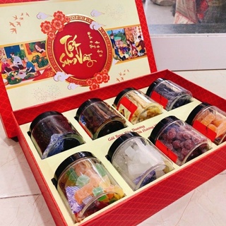 Mứt hộp quà 8 vị