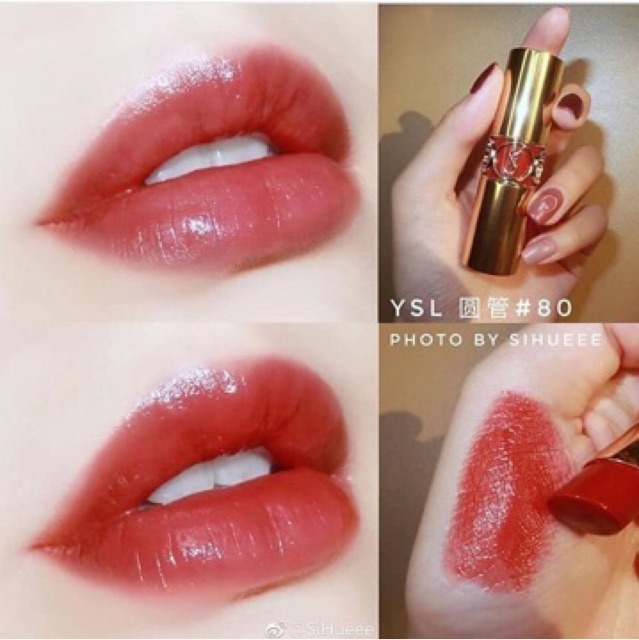 [Mã SKAMLTSM9 giảm 10% đơn 99K] Son thỏi Ysl Volupte Shine màu 80-86