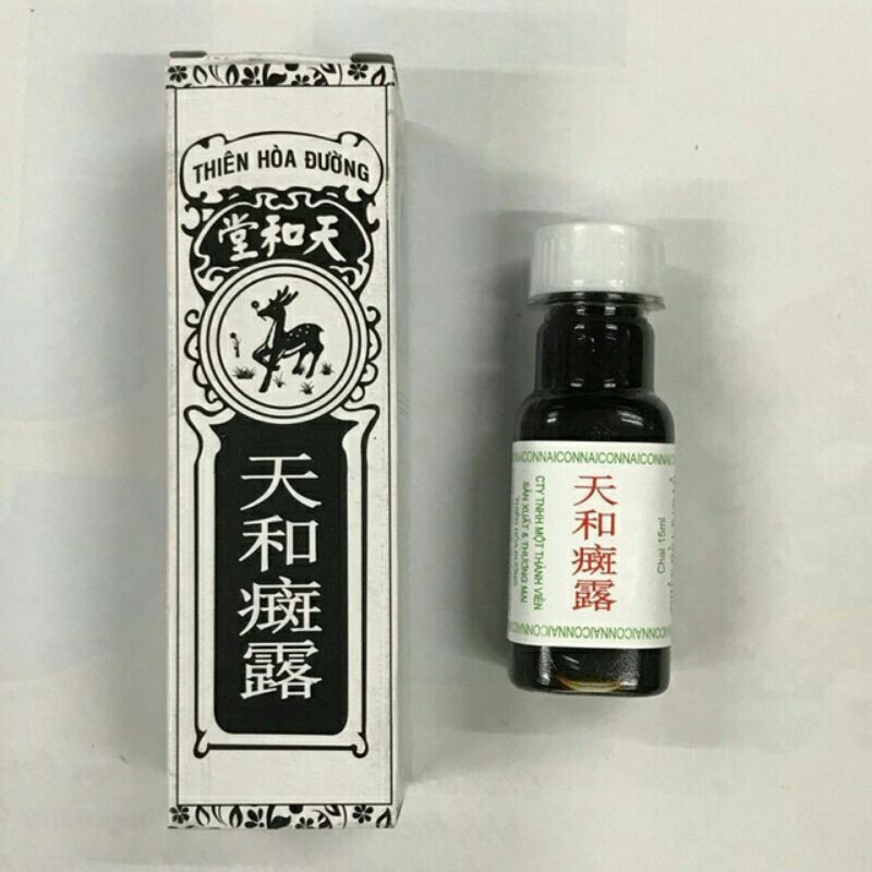 Thiên Hòa Ban Lộ 15ml ⚡ CAM KẾT CHÍNH HÃNG ⚡ Thiên hoà ban lộ tiêu ban lộ hiệu con nai đen giúp thanh nhiệt, giảm ngứa