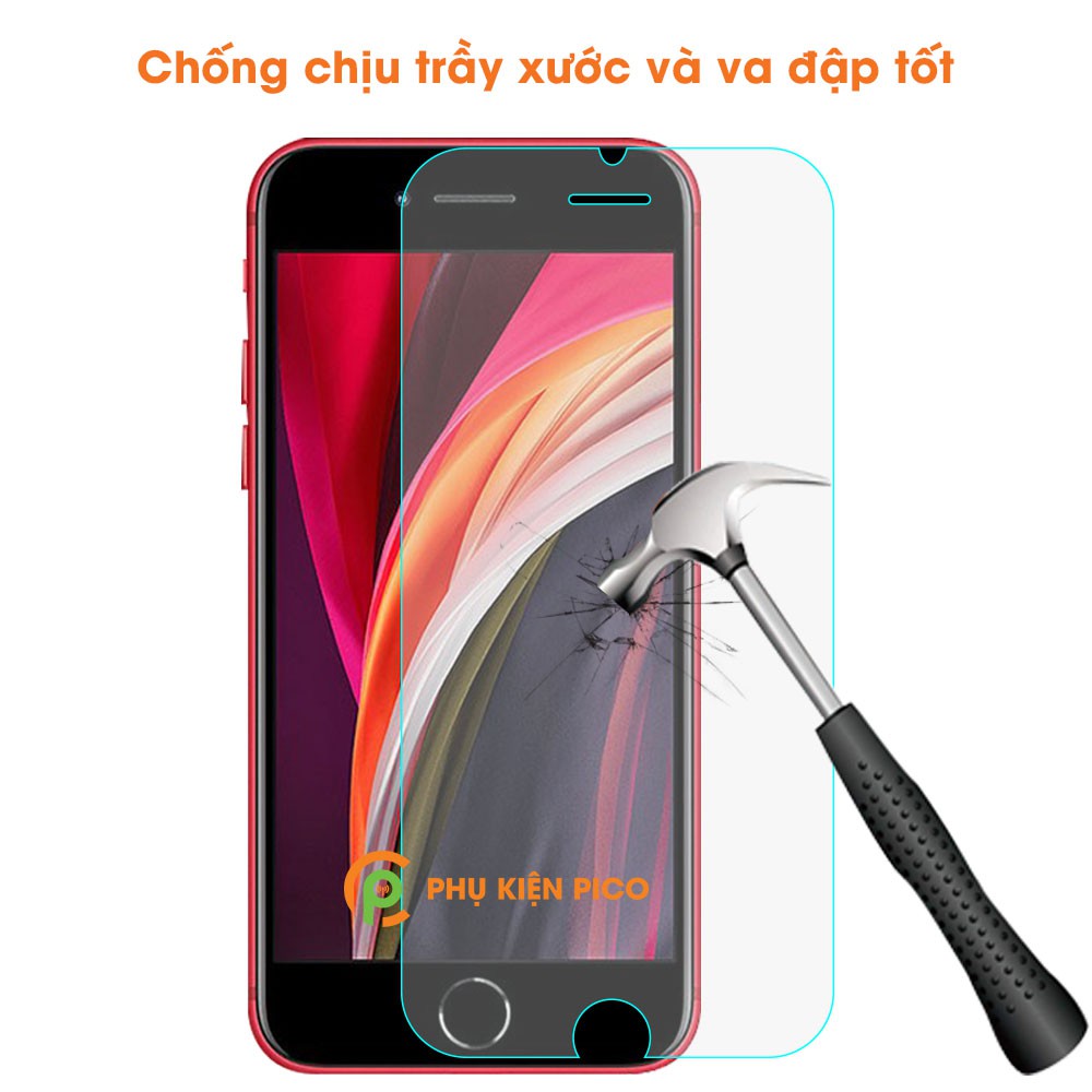 Kính cường lực Iphone SE 2020 chính hãng Gor trong suốt bộ 2 chiếc