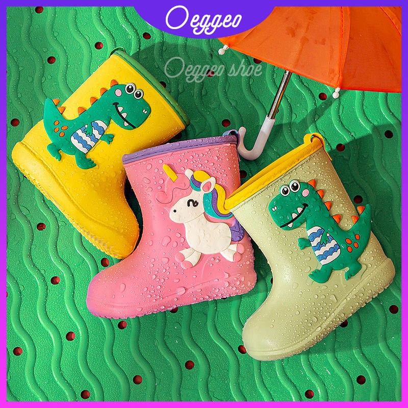 Ủng Đi Mưa Chống Trượt Dành Cho Bé 2-4 Tuổi