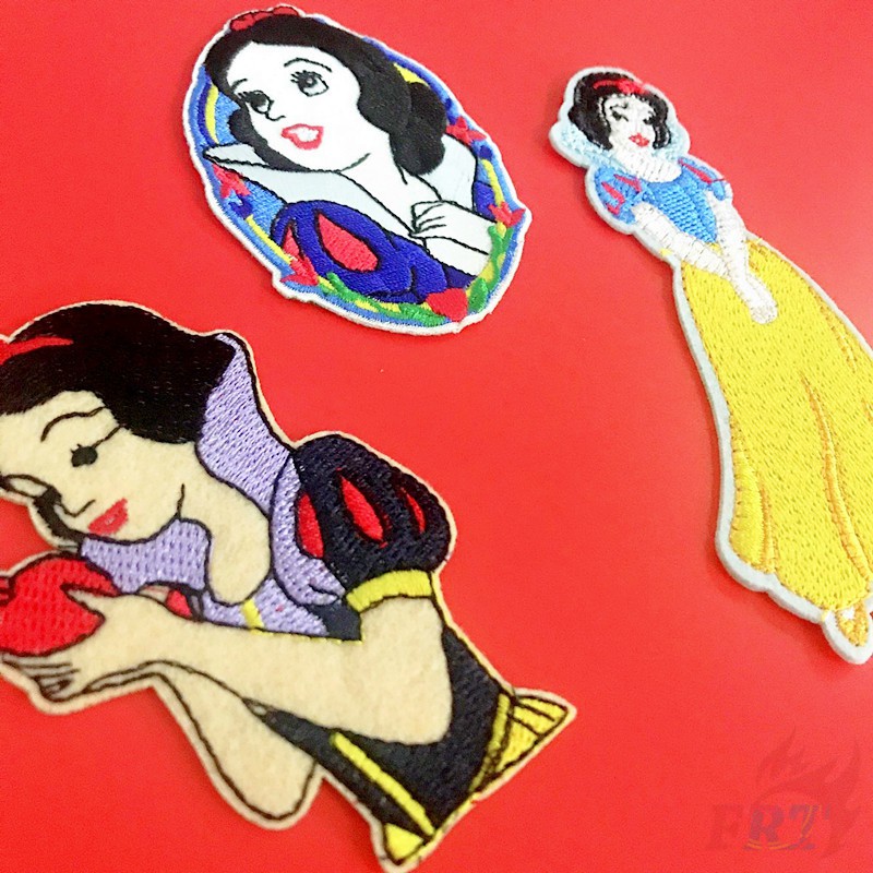 Sticker ủi thêu hình công chúa trắng（☸ Disney Princess - Snow White Patch ☸）