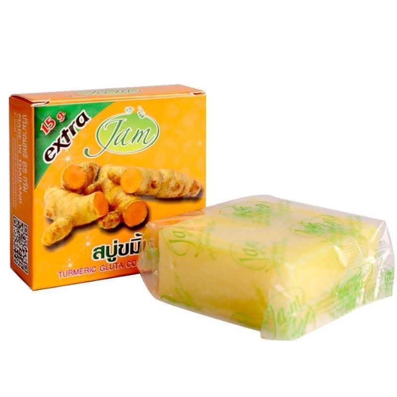 Soap Cam Nghệ Thái Lan 🇹🇭 Giảm Mụn Lưng, Ngực, Thâm