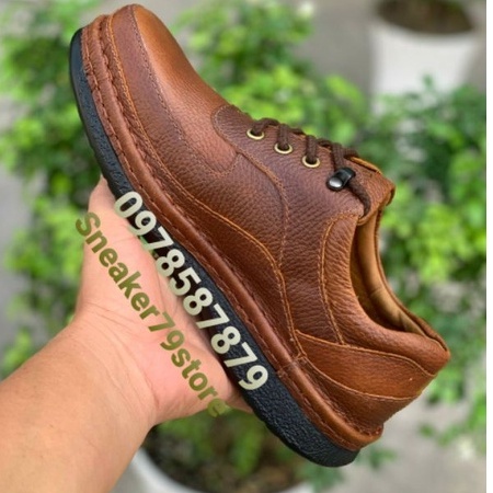 Giày Da Bò Lanew Nâu Cafe Nam   Hình Ảnh Sản Phẩm Độc Quyền Tại Sneaker79store