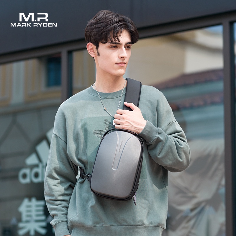 Túi đeo ngực MARK RYDEN thiết kế cứng thời trang dành cho nam