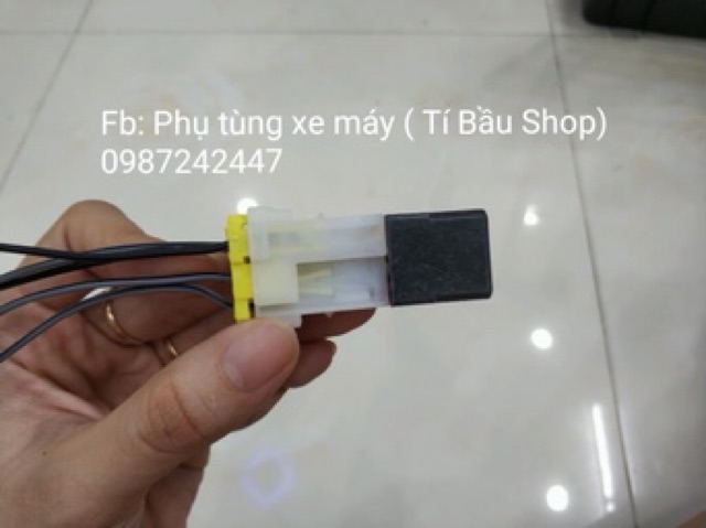Giắc nhựa cắm chân Relay 4-5 chân màu trắng - AT31