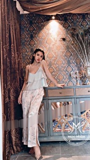 BỘ LỤA 2 DÂY QUẦN XẺ TÀ CAO CẤP