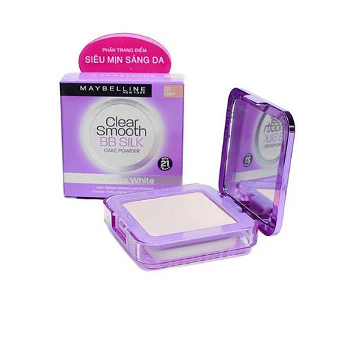 Phấn Nền CLEAR SMOOTH BB SILK CAKE POWDER