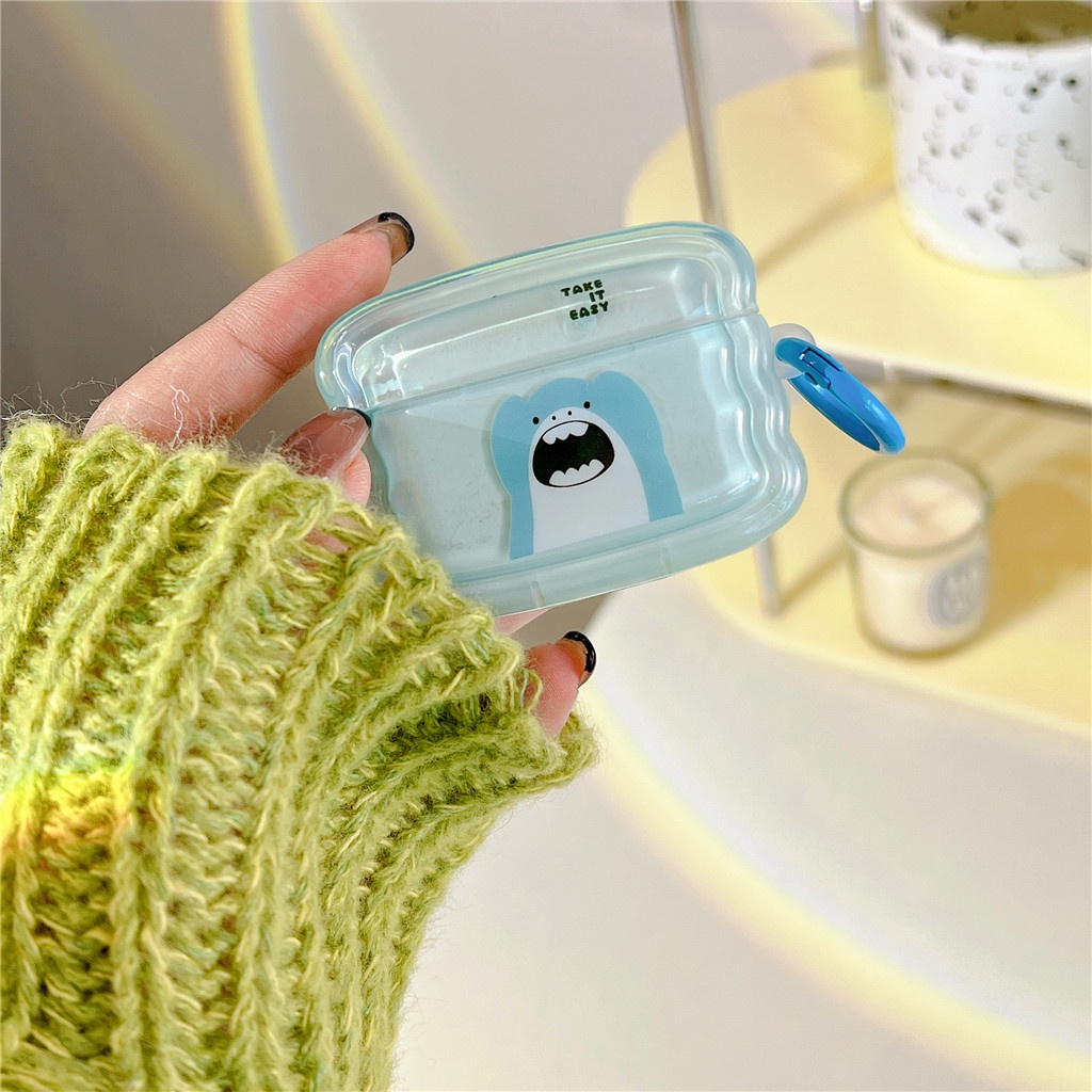 Ốp Hộp Đựng Tai Nghe Nhét Tai Silicon Hình Hoạt Hình Cho iphone AirPods Pro 2 AirPods 1 / 2 / 3