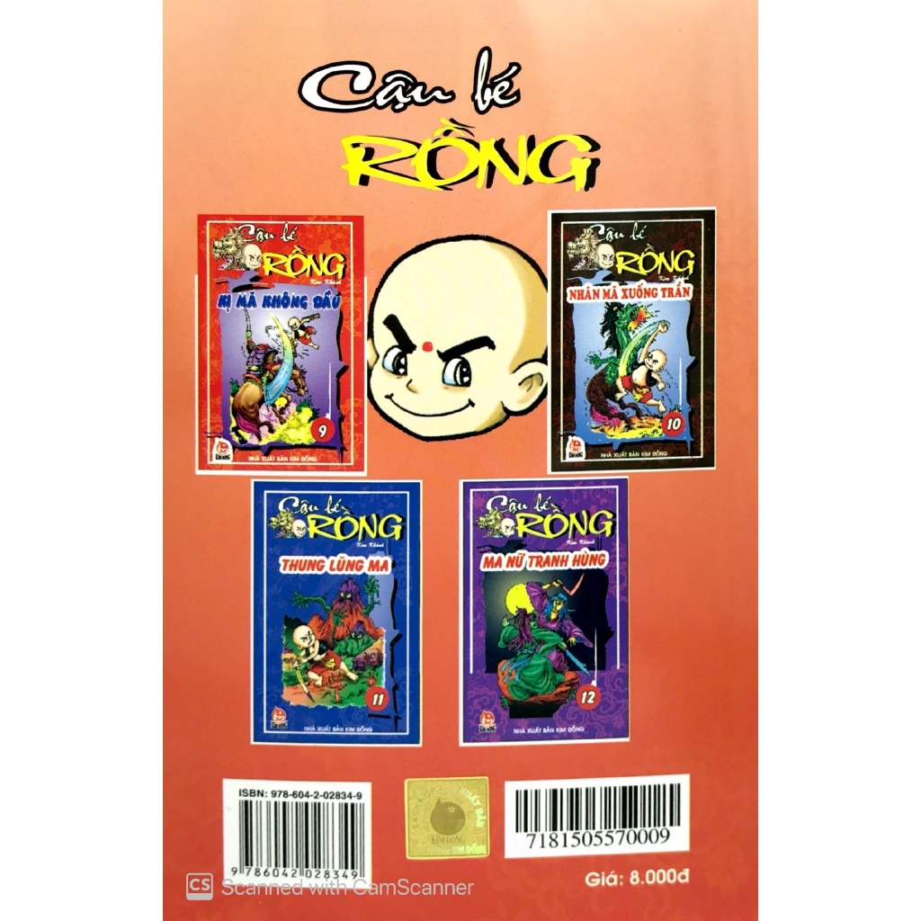 Sách - Cậu Bé Rồng Tập 9 - Kỵ Mã Không Đầu