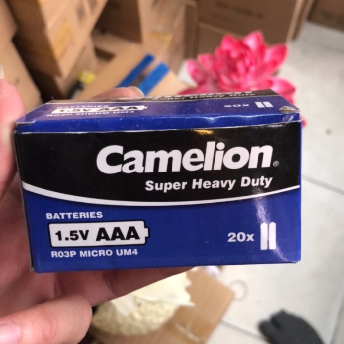 Hộp 40 Viên Pin Tiểu AAA (3A) Camelion Super Heavy Duty Battery 1.5V