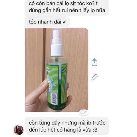 Tinh dầu bưởi xịt mọc tóc | BigBuy360 - bigbuy360.vn