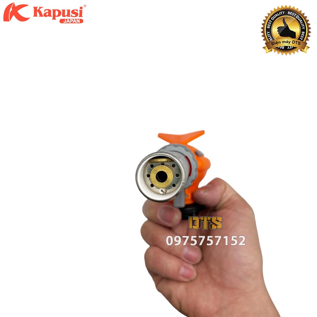 Đèn khò gas hình cánh én hãng Kapusi JAPAN, khò ga tự động đánh lửa, khò lửa bình gas đa năng, an toàn, đầu khò gas mini