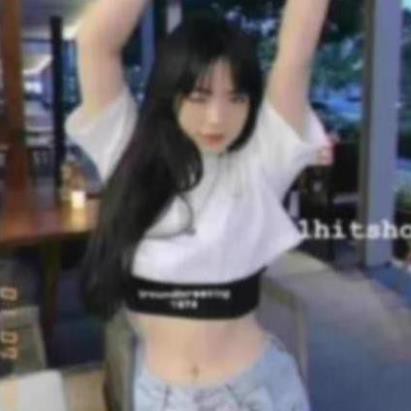 [MA] Áo Thun Croptop GROUNDBREAKING 1974 (Set 2 áo CROPTOP & BRA)